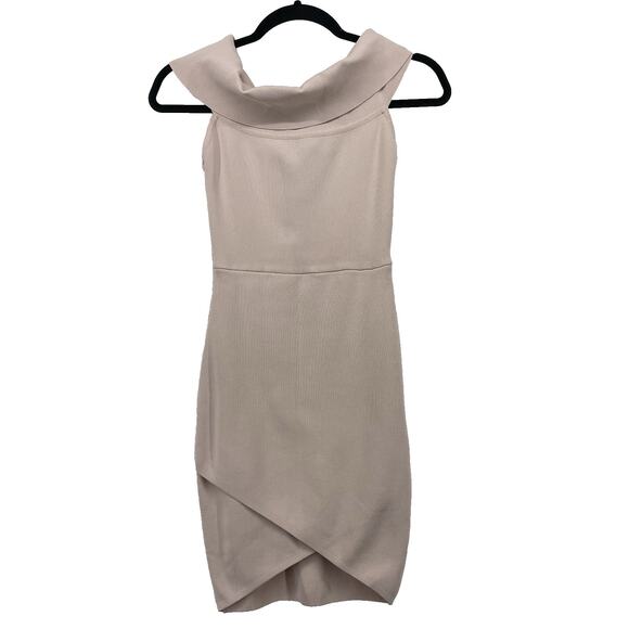 Hello Molly Size Small 4 Everybody Loves Me Mini Bodycon Dress Pink Off Shoulder - Picture 1 of 8
